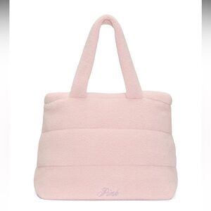 (Inventory 26) PINK cozy plush Tote Bag